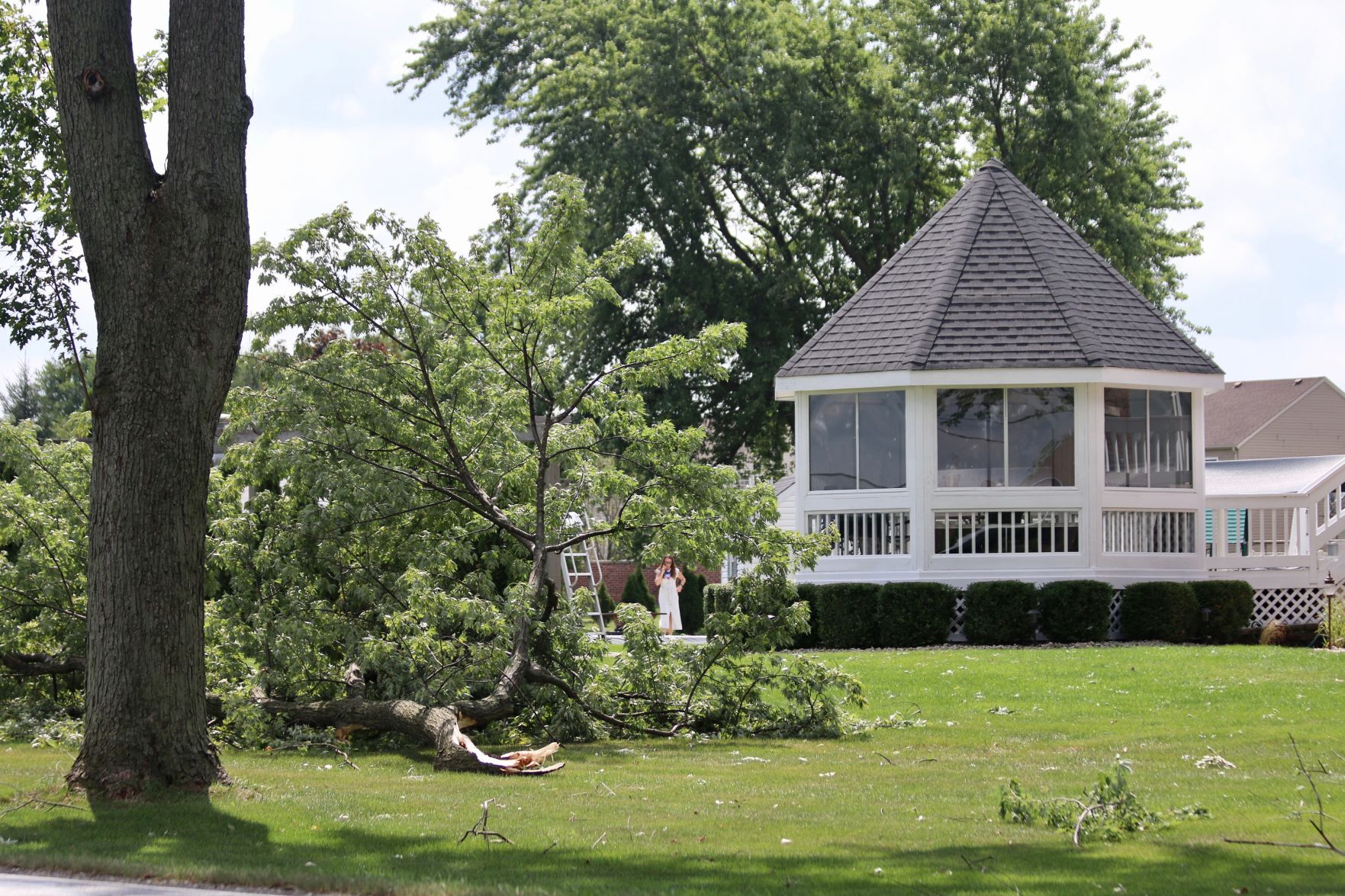 Tuesday storm damage